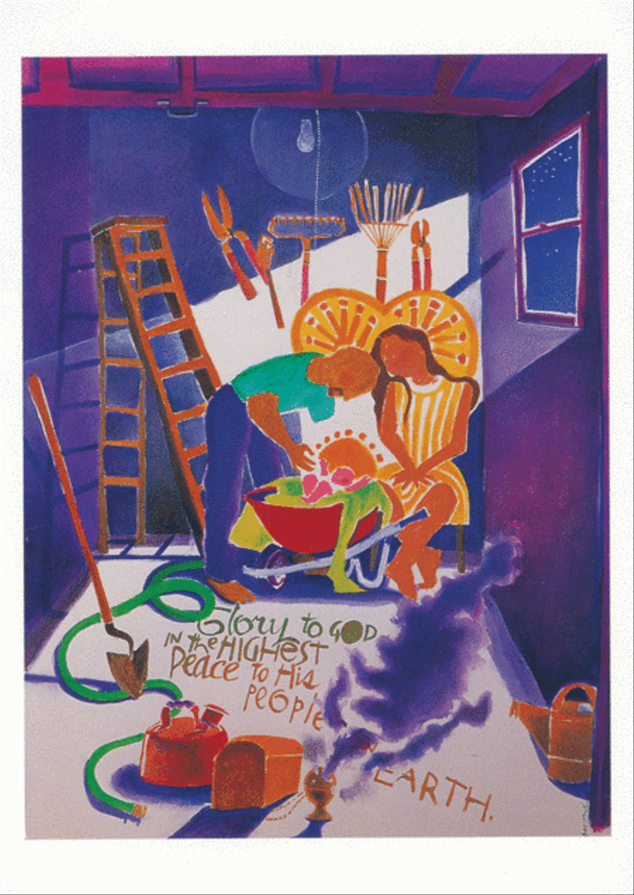Glory to God Christmas Card Christmas scores gallery preview page 1