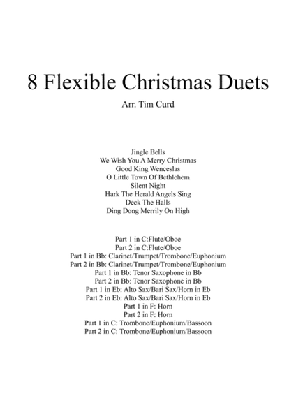 8 Flexible Christmas Duets image number null