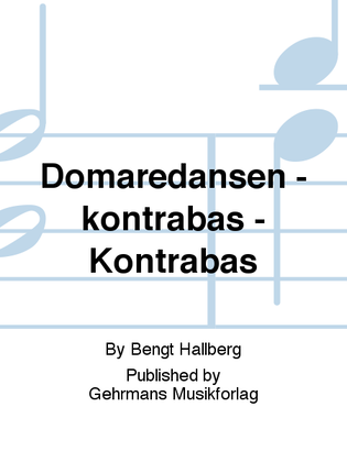 Domaredansen - kontrabas - Kontrabas