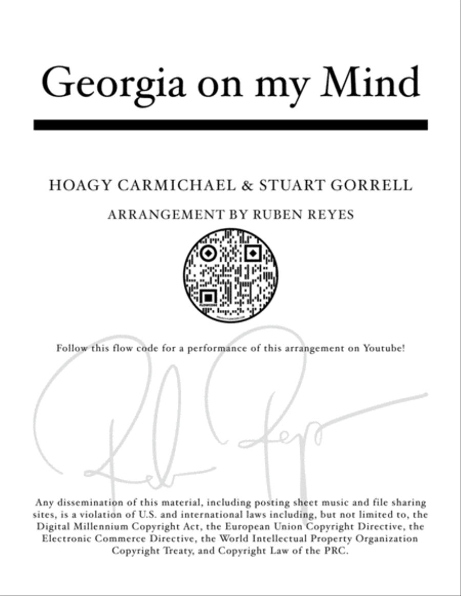 Georgia On My Mind