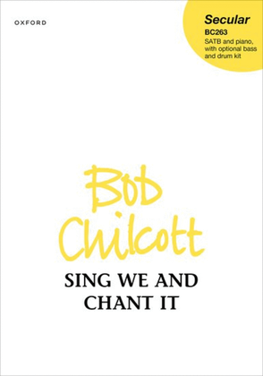 Book cover for Sing we and chant it