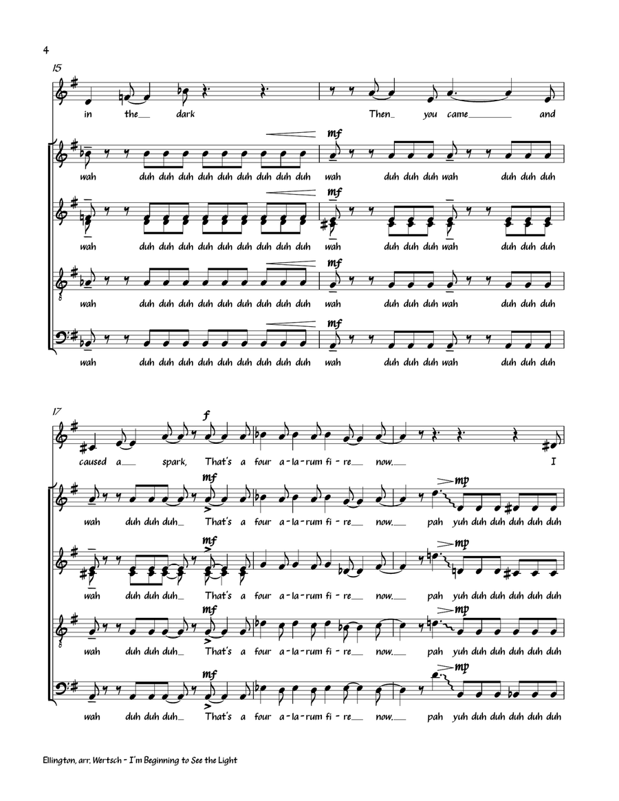 I'm Beginning To See The Light Divisi scores gallery preview page 6