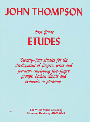 Book cover for First Grade Etudes