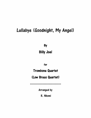 Lullabye (goodnight, My Angel)