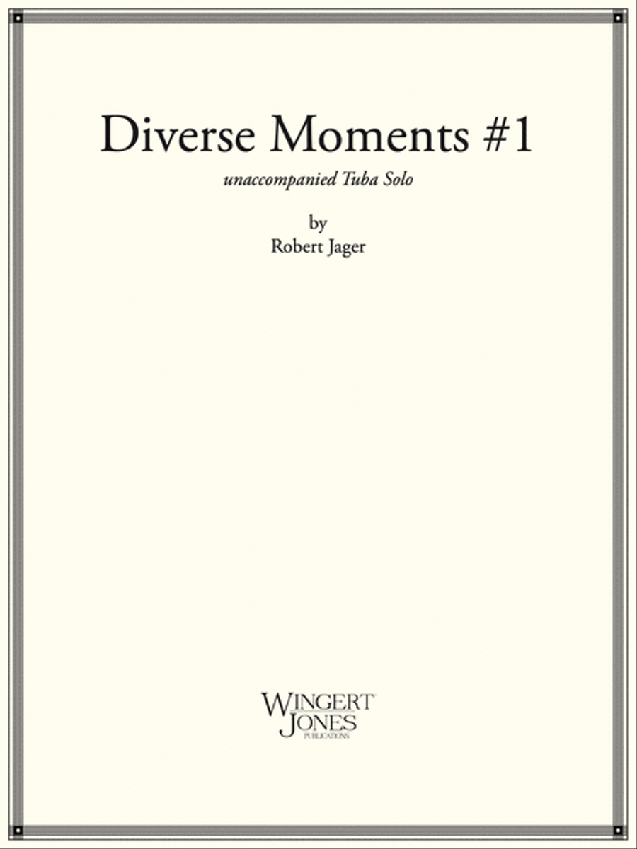 Diverse Moments #1 Tuba scores gallery preview page 1