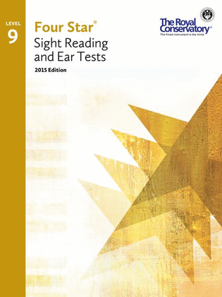 Book cover for Four Star Sight Reading and Ear Tests Level 9