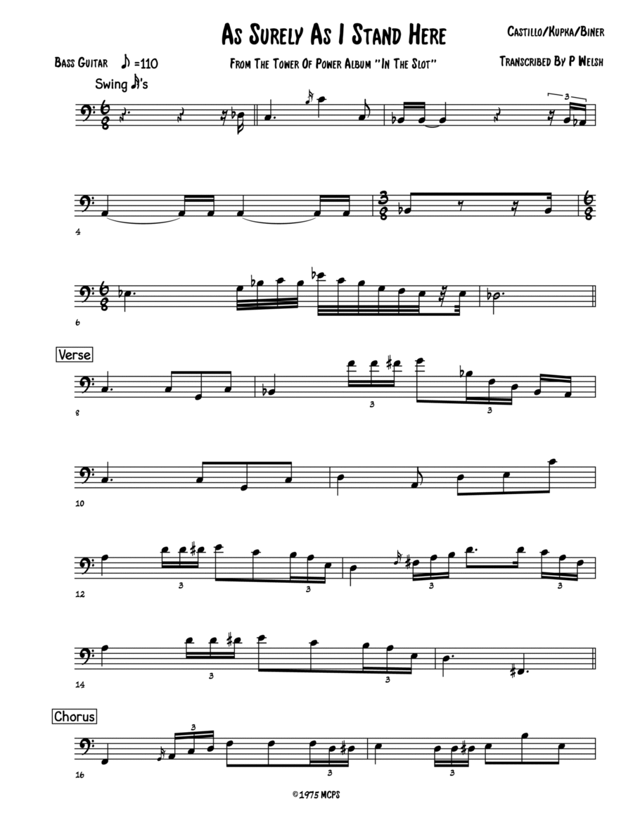 As Surely As I Stand Here Small Ensemble scores gallery preview page 1