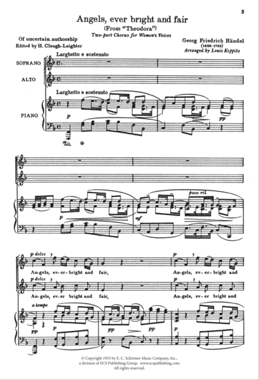 Theodora: Angels, Ever Bright and Fair SA scores gallery preview page 2