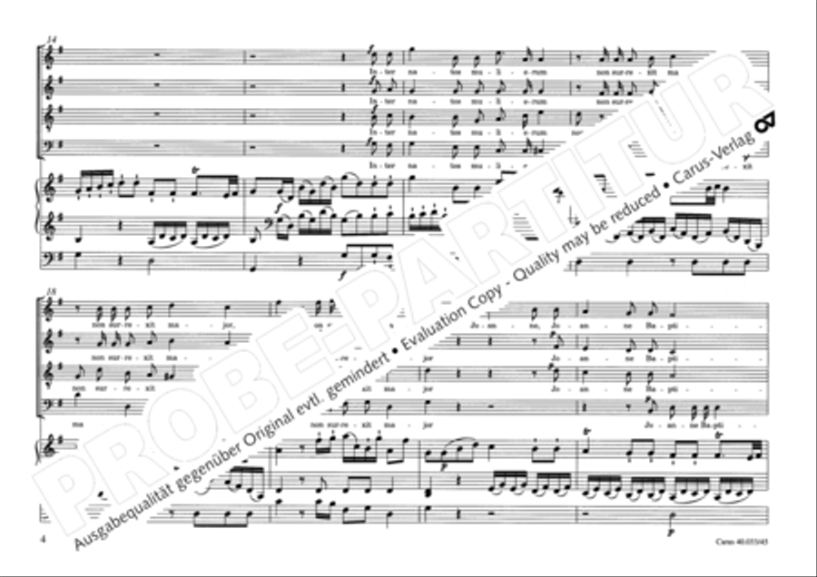 Inter natos mulierum 4-Part scores gallery preview page 5