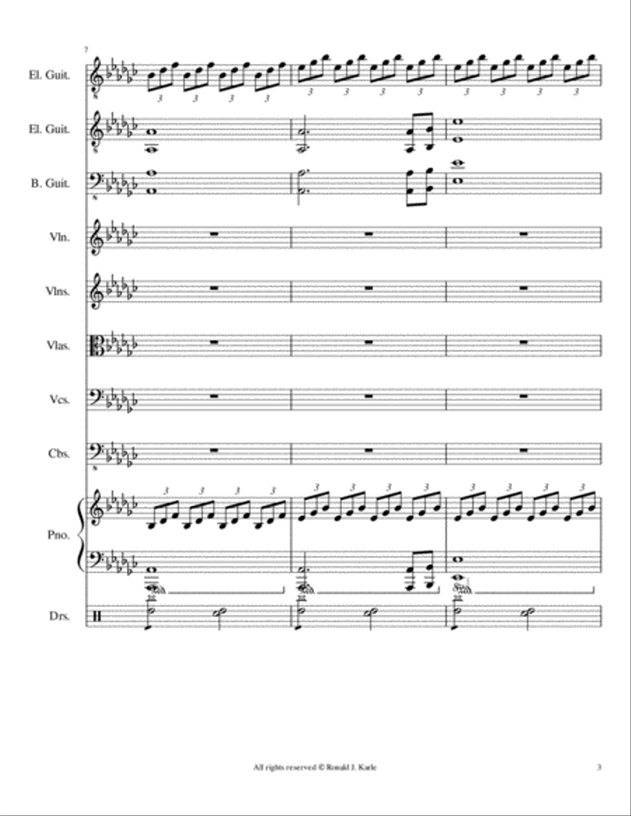 Dreaming Dreaming Full Orchestra scores gallery preview page 4