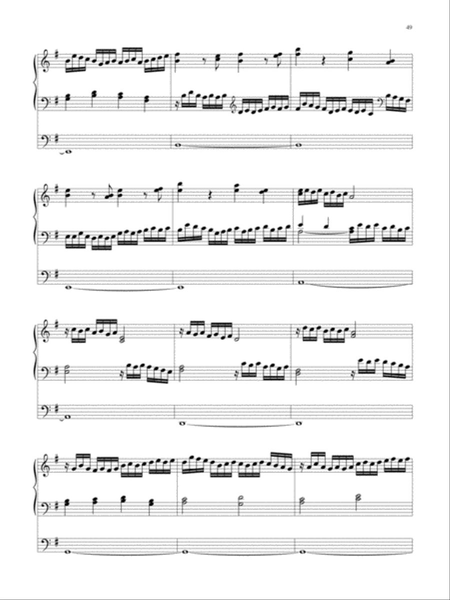 A Wittenberg Collection Organ scores gallery preview page 50