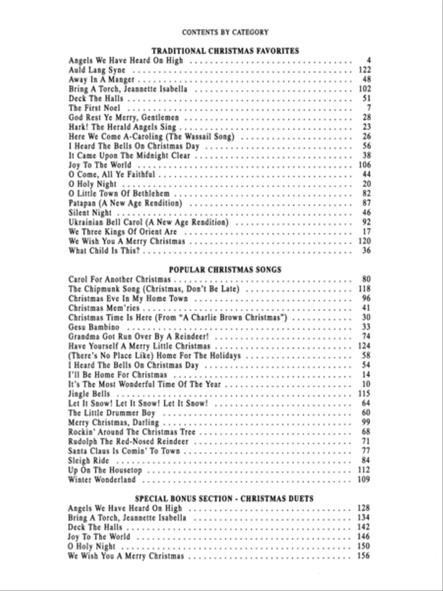 Advanced Piano Solos - Christmas Encyclopedia Piano Solo scores gallery preview page 3