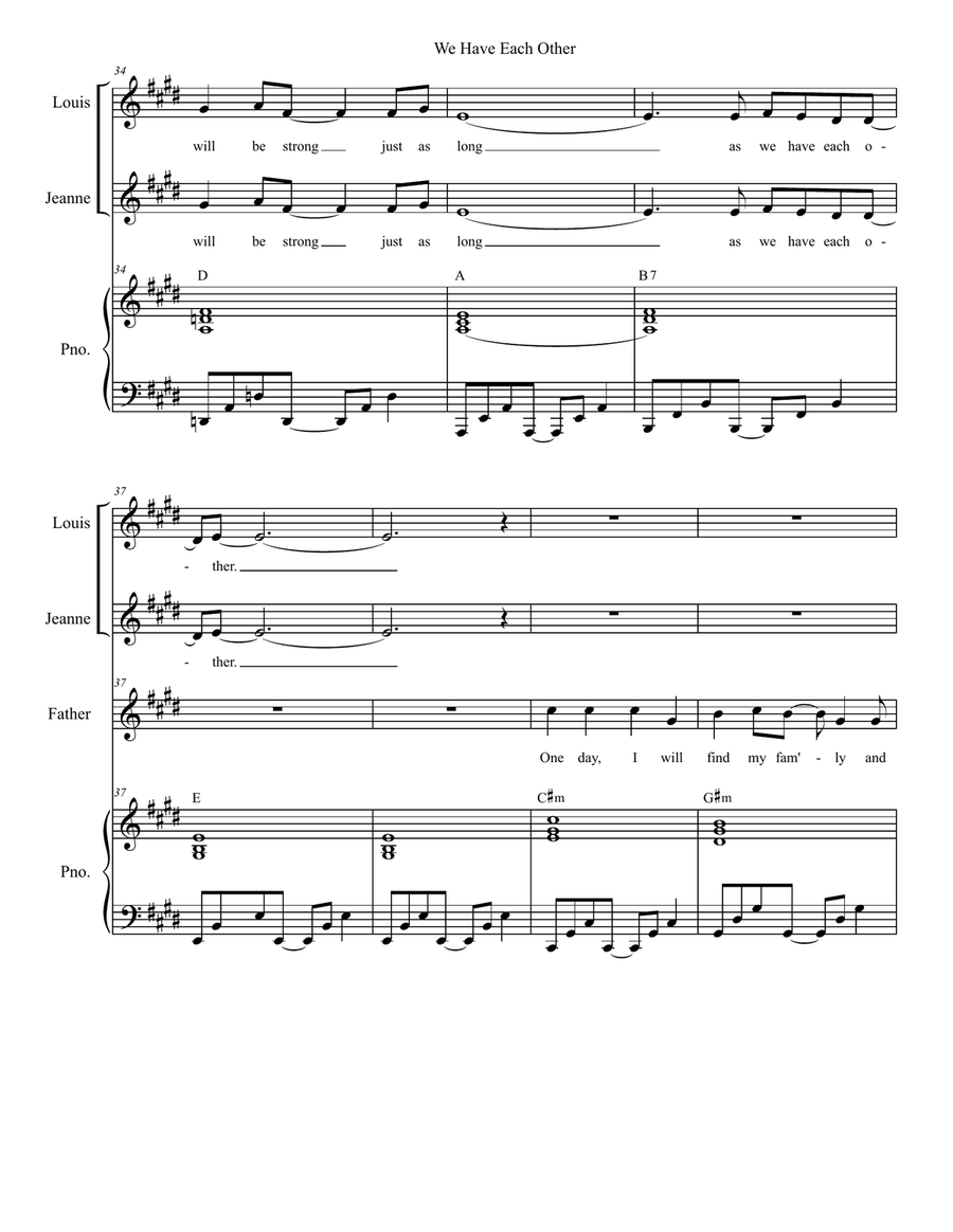 We Have Each Other Medium Voice scores gallery preview page 6