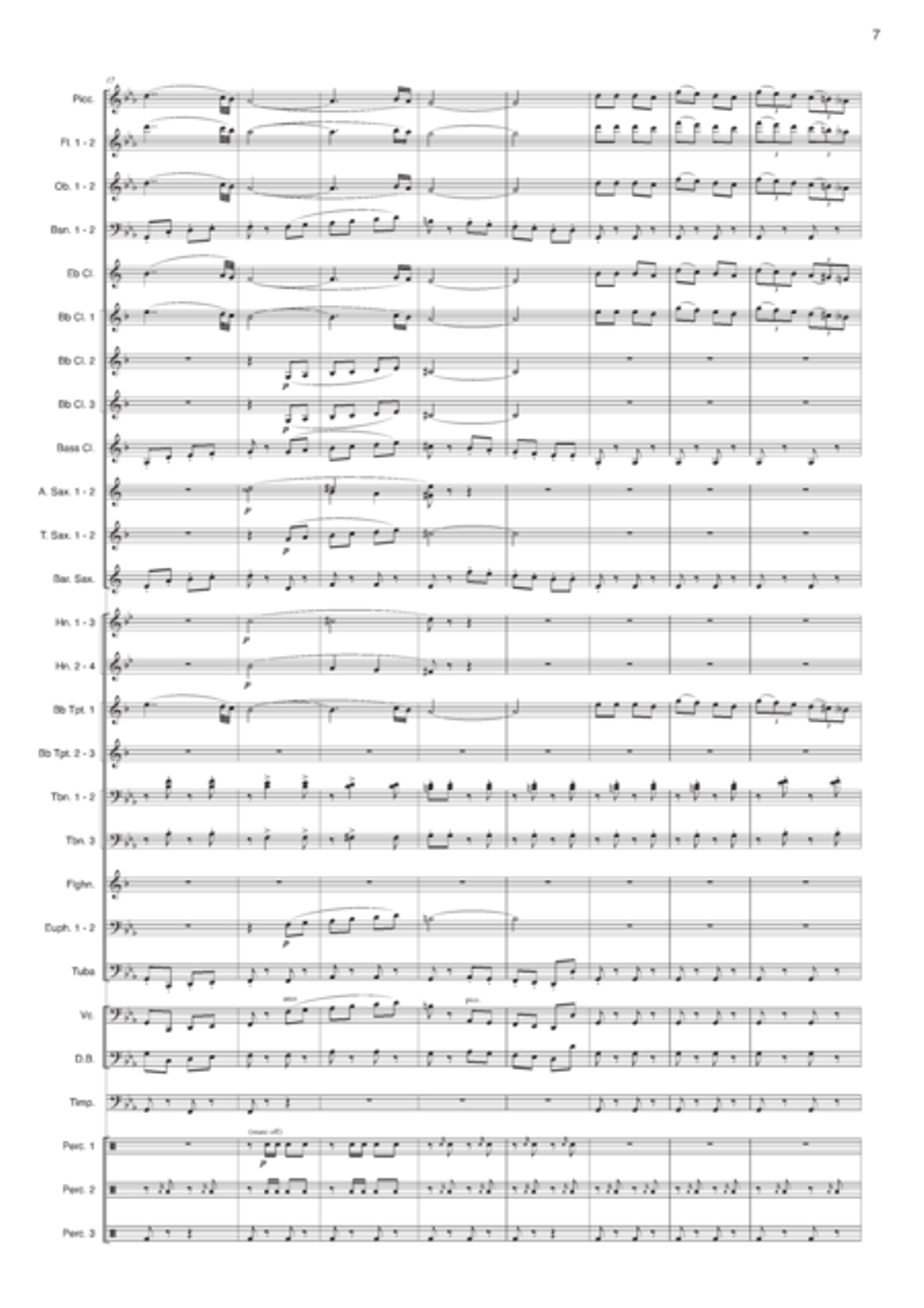 El Olmo. Pasodoble de Concierto Concert Band scores gallery preview page 4