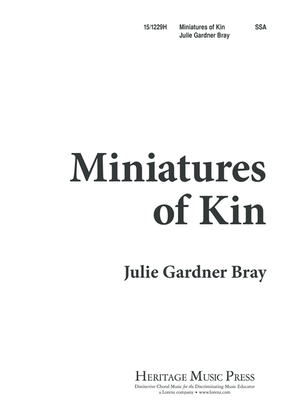 Book cover for Miniatures of Kin