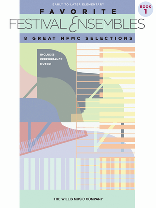 Book cover for Favorite Festival Ensembles – 8 Great NFMC Selections