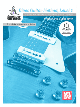 Book cover for Blues Guitar Method, Level 1