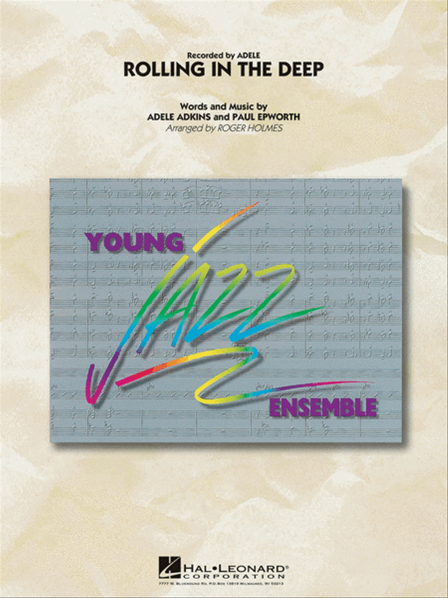 Rolling in the Deep Jazz Ensemble scores gallery preview page 1