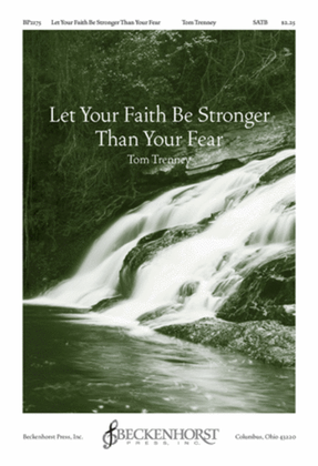 Book cover for Let Your Faith Be Stronger Than Your Fear