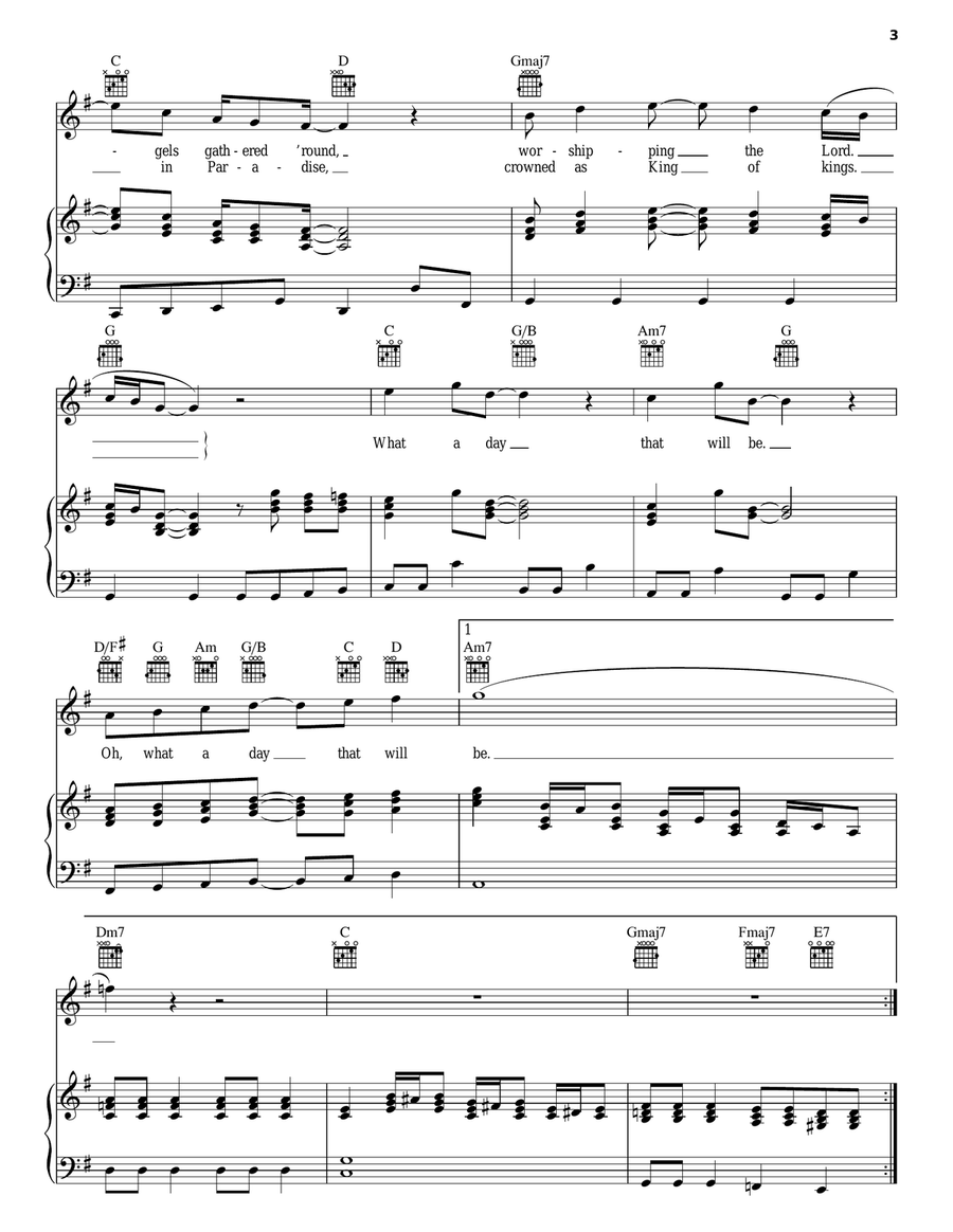 What A Day Acoustic Guitar scores gallery preview page 3
