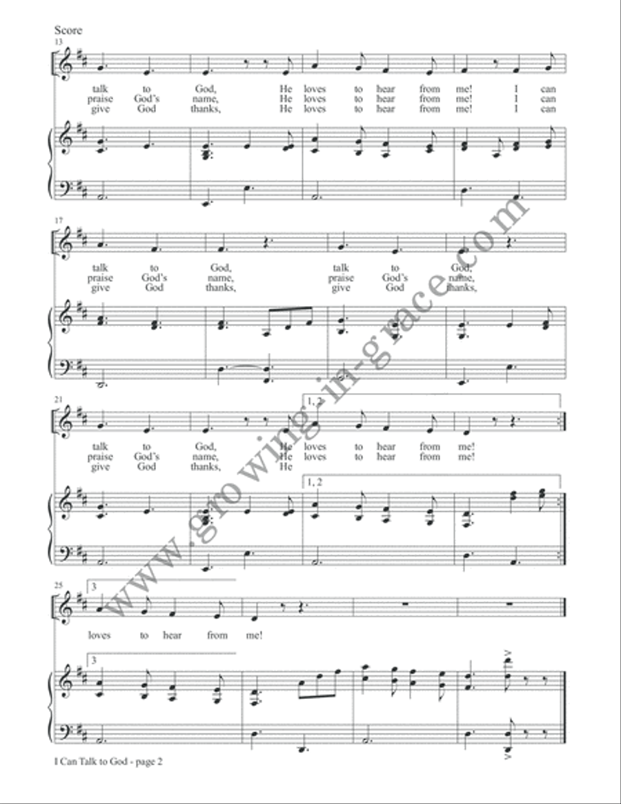 Fruit of the Spirit: Preschool - Fall Unison Choir scores gallery preview page 7