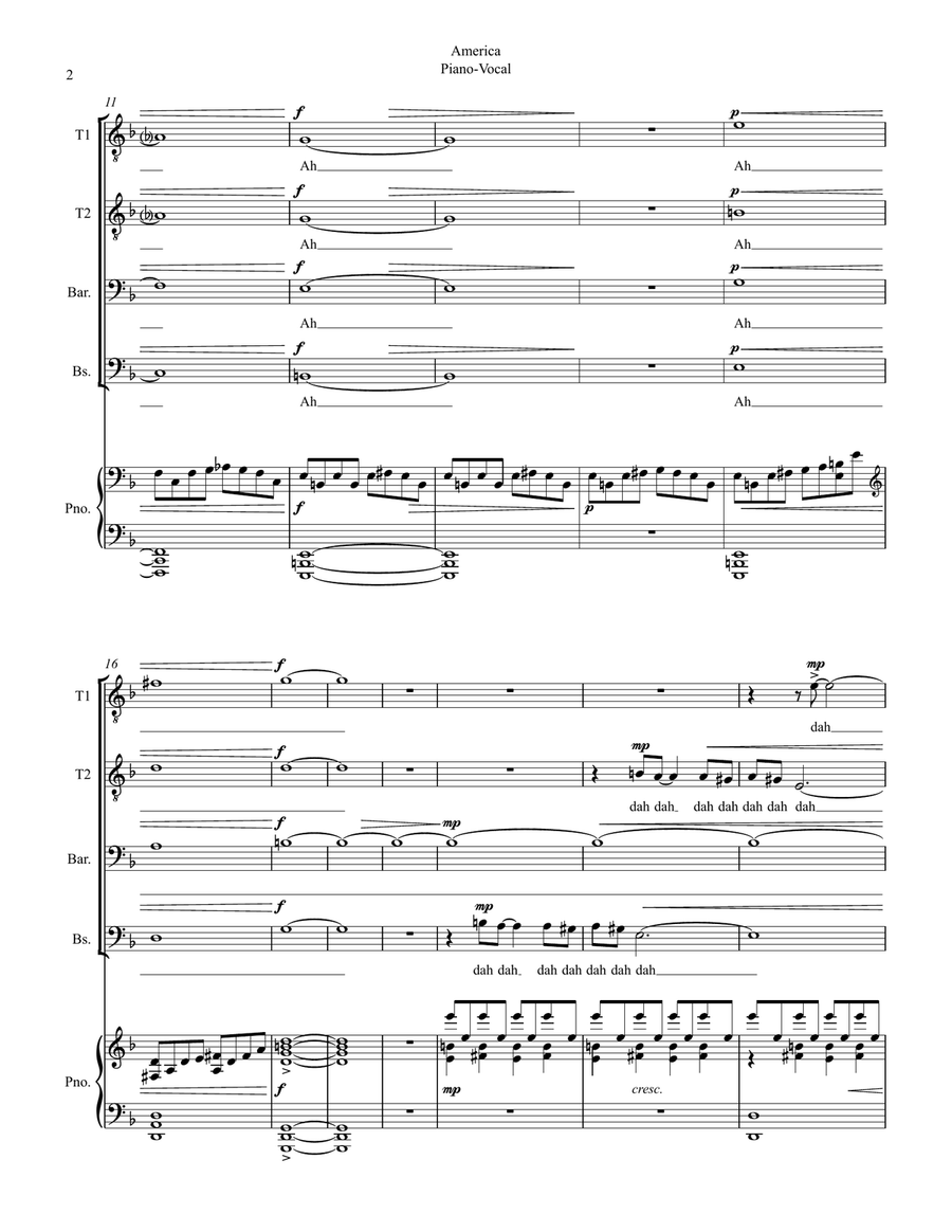 America TTBB scores gallery preview page 2