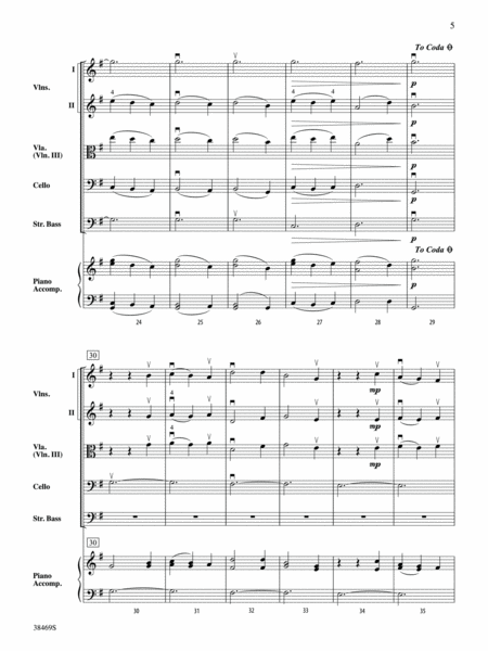 Pastorale (from The Christmas Concerto): Score