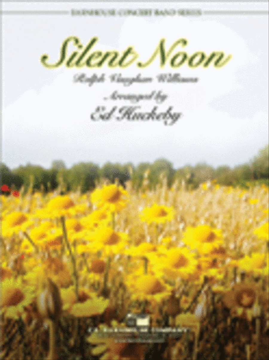 Silent Noon Concert Band scores gallery preview page 1