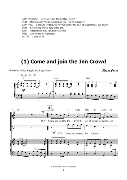 The Inn Crowd - a Roger Jones Christmas musical