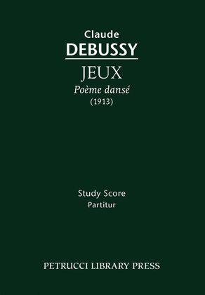 Book cover for Jeux, Poeme danse, CD133