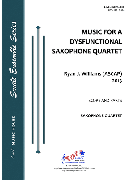 Music for a Dysfuntional Saxophone Quartet image number null