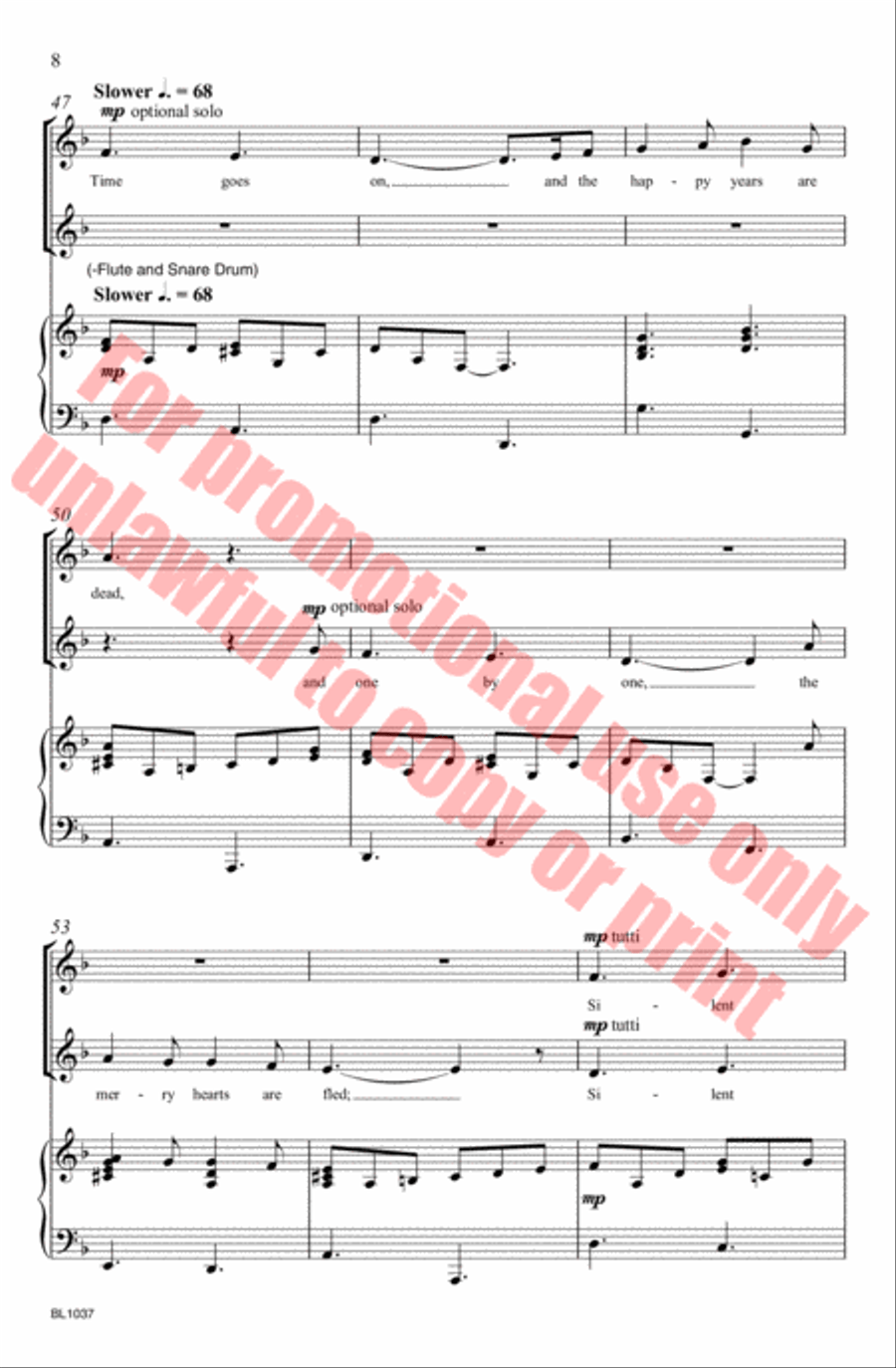 The Kerry Dance Choir scores gallery preview page 9