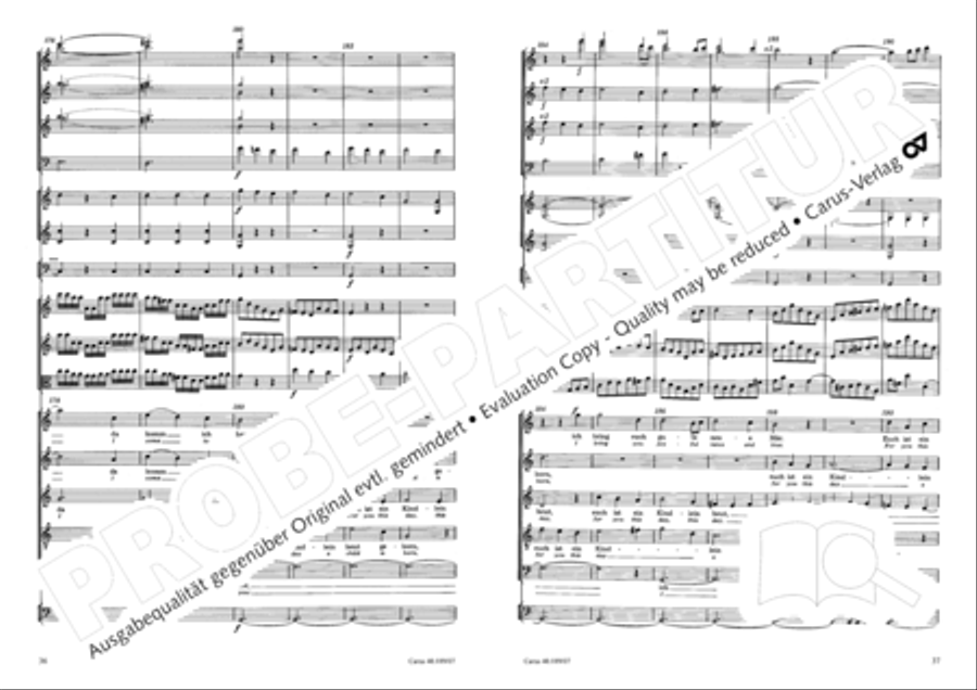 From heav'n on high (Vom Himmel hoch) SSATB scores gallery preview page 20