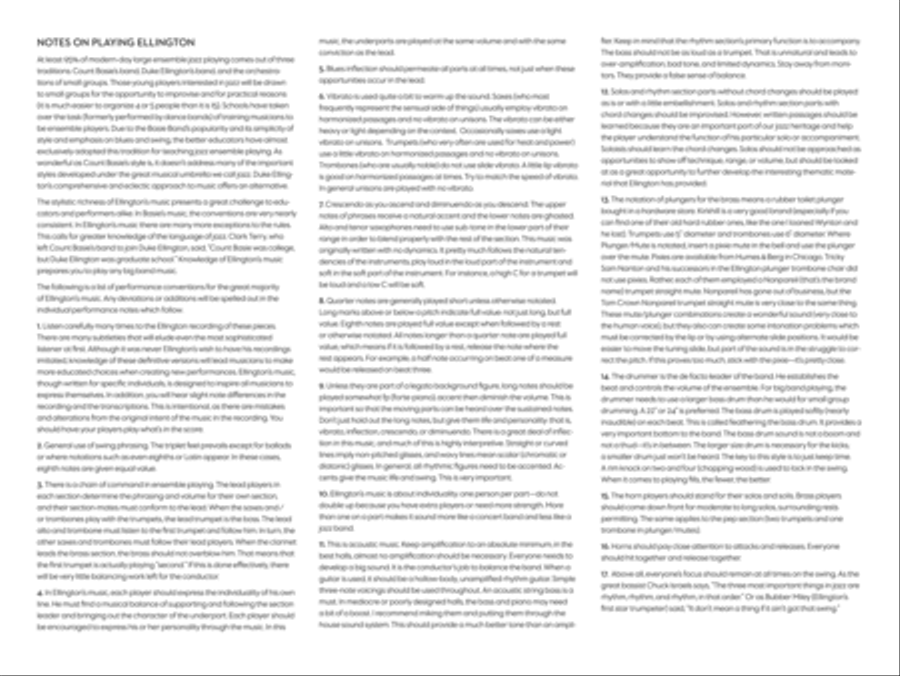 St. Louis Blues: Score Jazz Ensemble scores gallery preview page 2