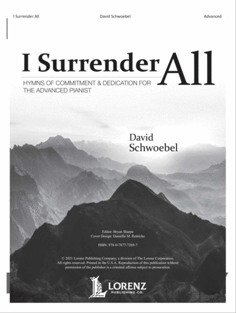 I Surrender All Piano Solo scores gallery preview page 2