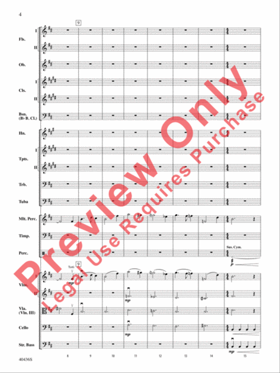 The Magic of Harry Potter Full Orchestra scores gallery preview page 5