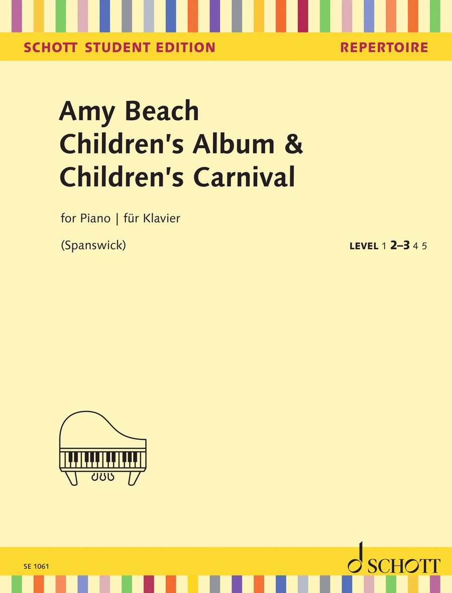 Children's Album and Children's Carnival Op. 25 Piano Solo scores gallery preview page 1