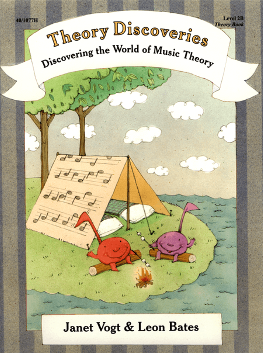 Piano Discoveries Theory Book 2B by Janet Vogt Zeitler Piano Method - Sheet Music