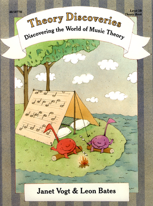 Book cover for Piano Discoveries Theory Book 2B