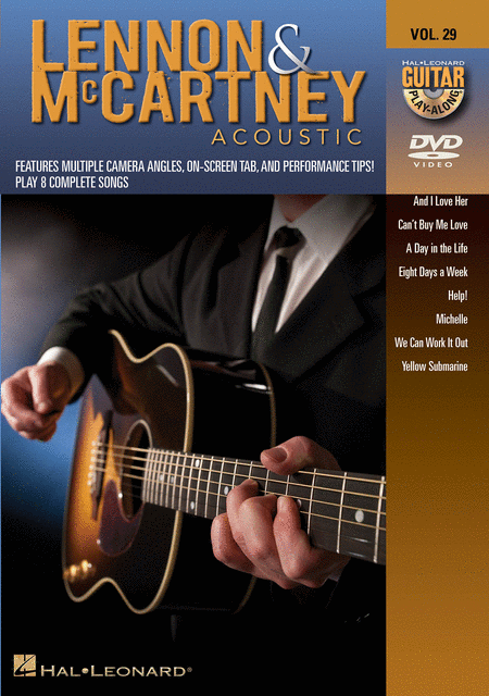 Lennon & McCartney Acoustic (Guitar Play-Along DVD Volume 29).