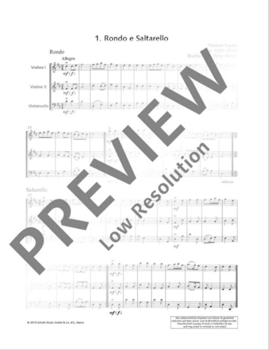 Classical Music for Children Violin scores gallery preview page 8