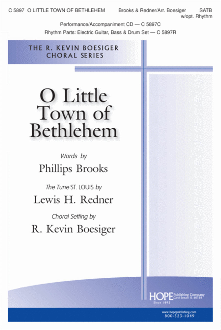 O Little Town of Bethlehem 4-Part scores gallery preview page 2