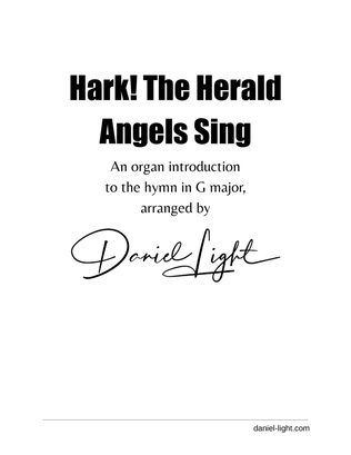 Hark! the Herald Angels Sing (Organ Introduction, G Major)