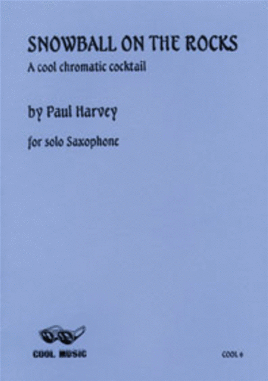 Snowball on the Rocks Snowball on the Rocks Saxophone Solo scores gallery preview page 1