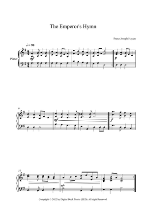 The Emperor's Hymn - Franz Joseph Haydn (Piano)
