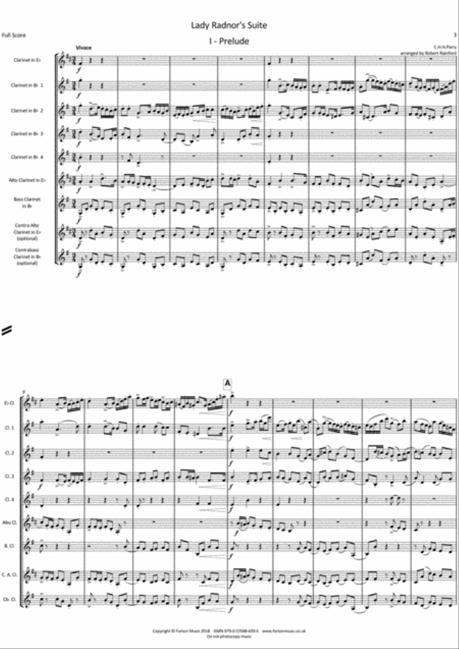 Lady Radnor's Suite Set of Parts scores gallery preview page 2