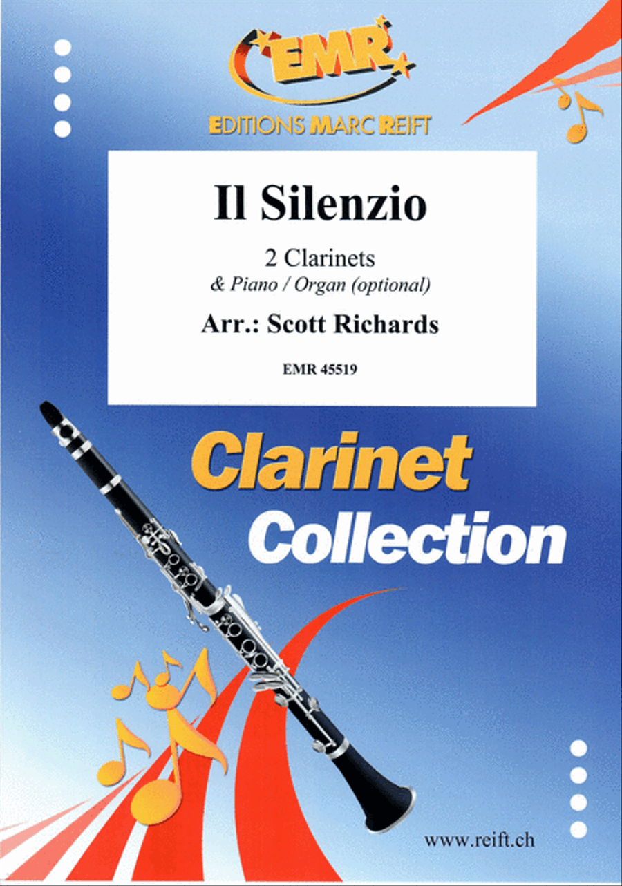 Il Silenzio Clarinet Duet scores gallery preview page 1