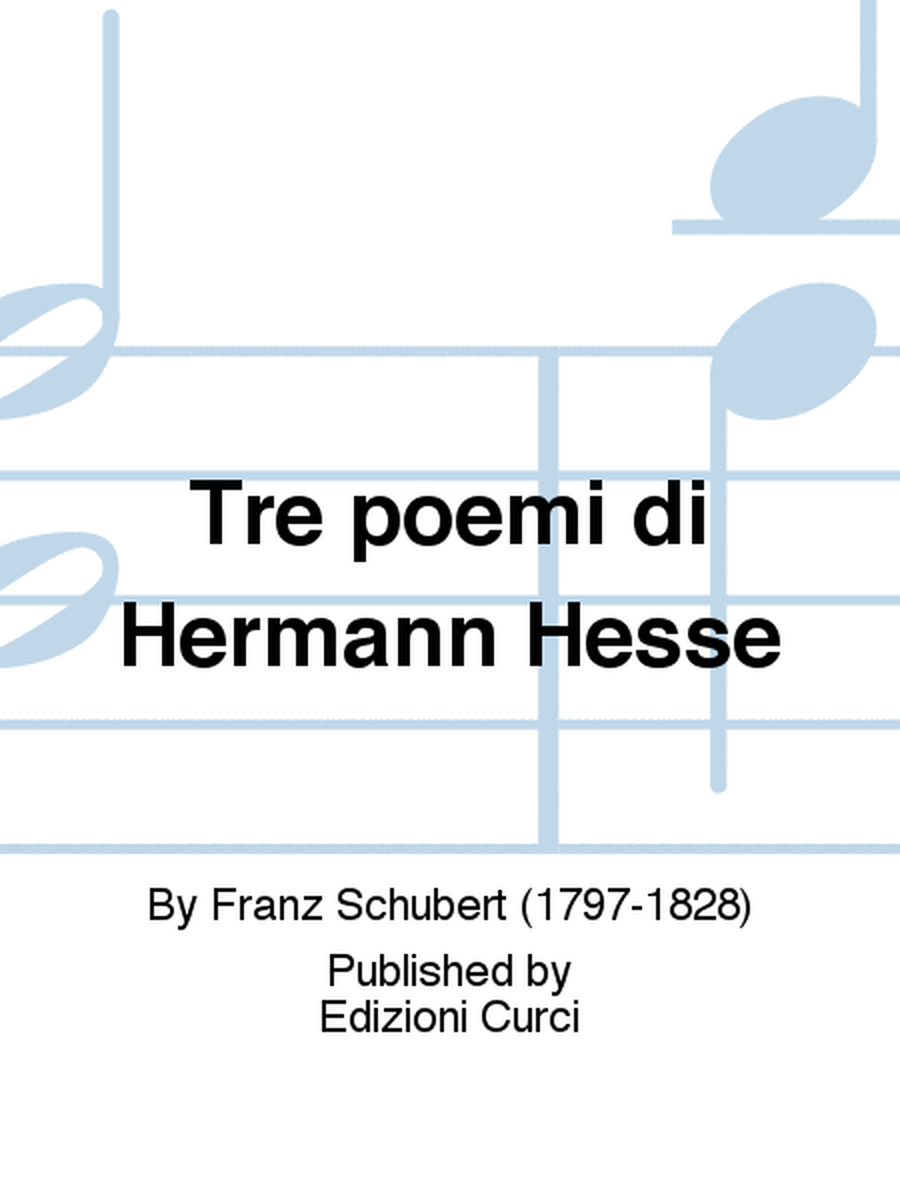 Tre poemi di Hermann Hesse