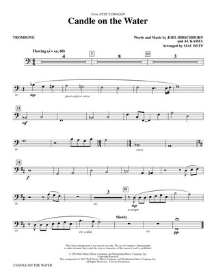 Candle on the Water (from Pete's Dragon) (arr. Mac Huff) - Trombone