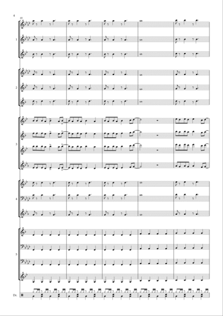 In The Navy In The Navy Concert Band scores gallery preview page 4